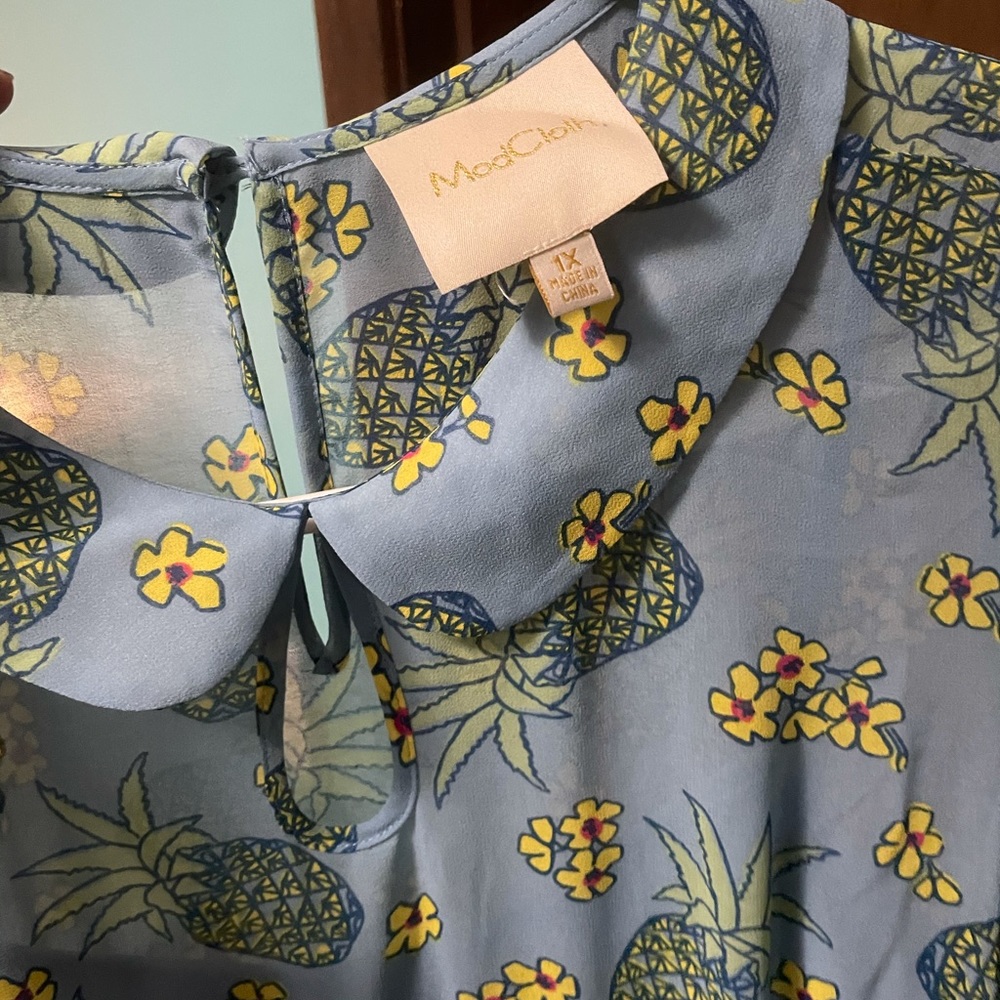 ModCloth size 1X pineapple dress